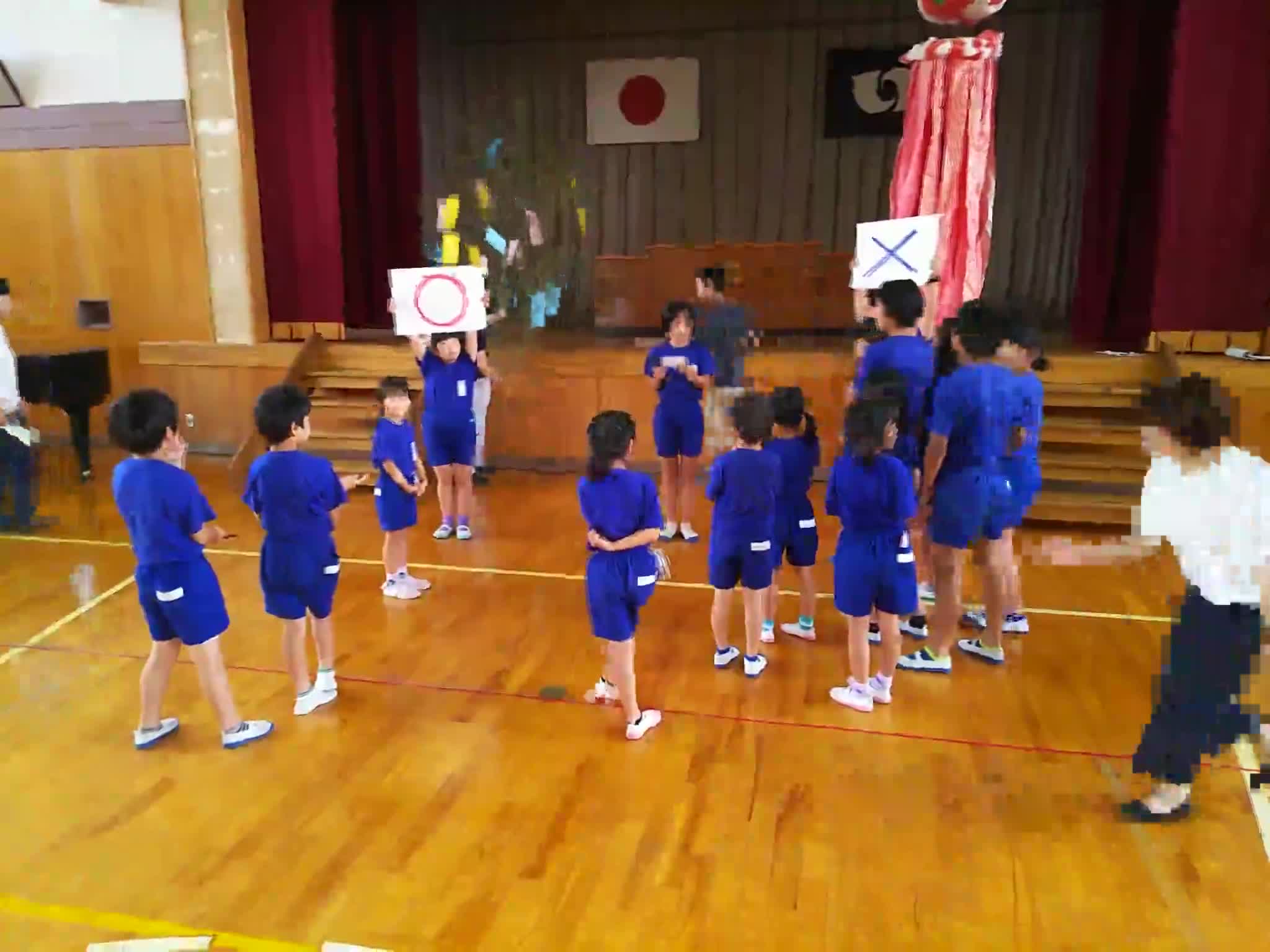 やったー、あたったぞー