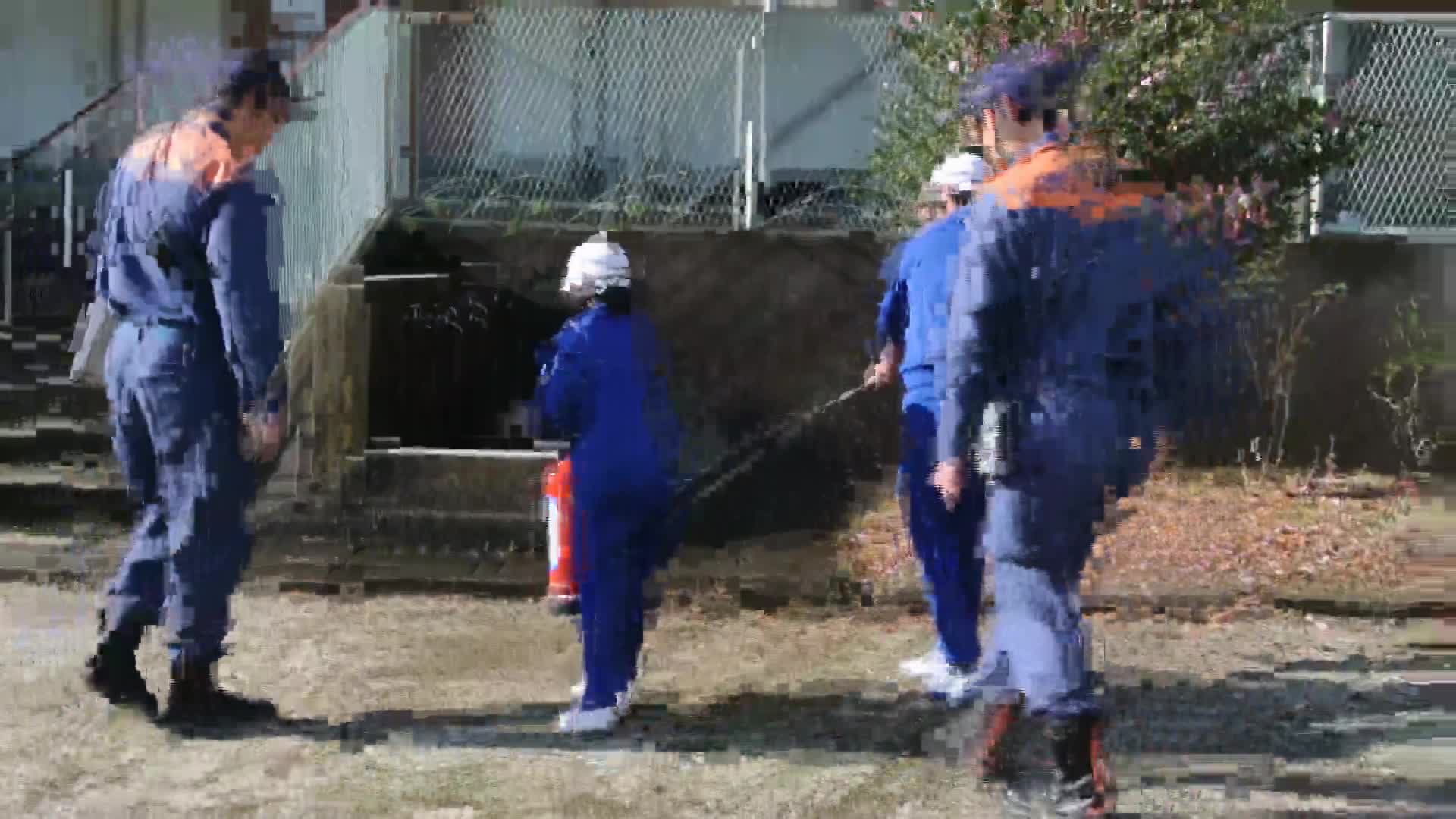 子ども消防隊の訓練③(広畑チャンネル)
