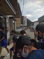 宿泊場所である民宿