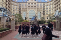 東京ディズニーランド到着 東京ディズニーランド到着