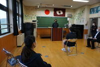 PTA会長からも激励しました
