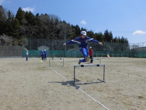 体育の様子