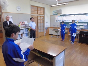 発表の様子