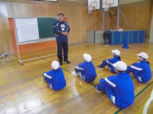 事前指導の様子