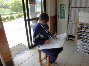 ここからの風景は・・・。