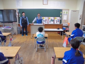 防犯教室の様子