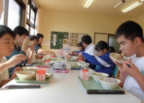 給食の時間