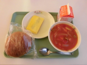 今日の給食 今日の給食