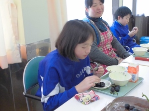 きれいに剥けたら、いただきます きれいに剥けたら、いただきます