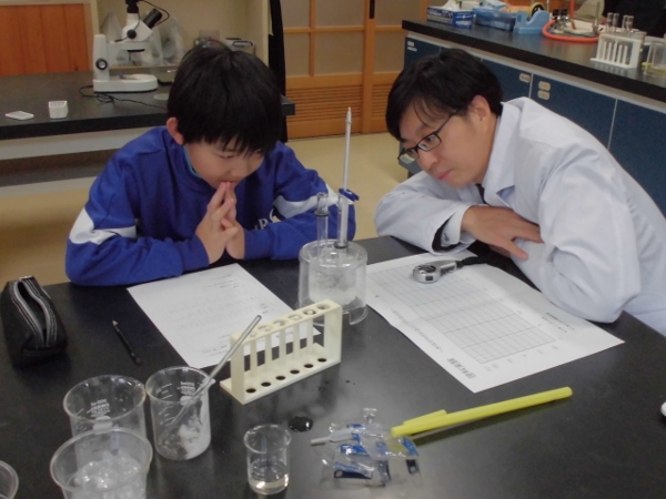 実験の様子 実験の様子