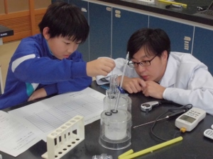 実験の様子 実験の様子