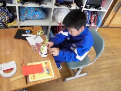 作業中