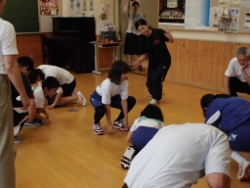小石を表現
