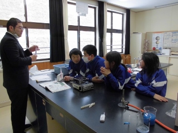 実験の様子 実験の様子