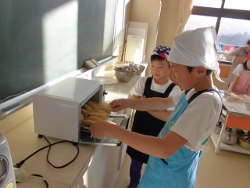 上手く焼けるかな? 上手く焼けるかな?