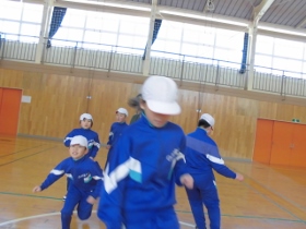 長なわの様子