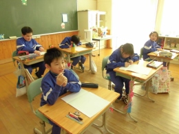 鬼、考え中
