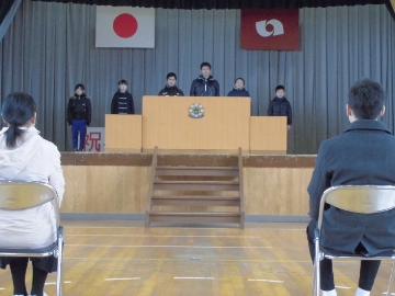 送辞の練習