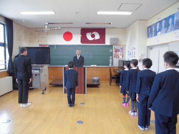 校長先生のお話 校長先生のお話
