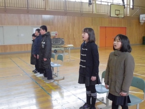 式歌の練習 式歌の練習