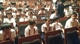 演奏前の様子