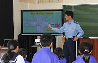 交通安全教室の様子２