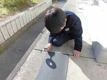 実験の様子 実験の様子