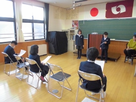進行の様子 進行の様子