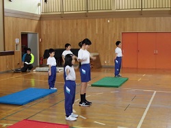 練習の様子