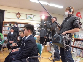 撮影の様子