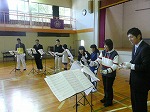 ハンドベル練習