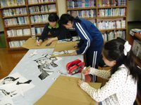 影絵の作成 影絵の作成
