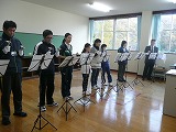 ハンドベル演奏
