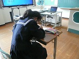 テストに取り組む テストに取り組む