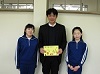 先生にメッセージを送りました。