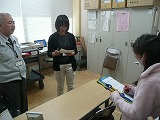 検査室の見学