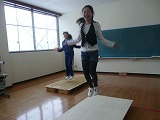 縄跳び練習