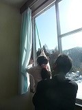 つらら退治
