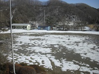 校庭（東側）