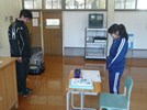 黙祷中